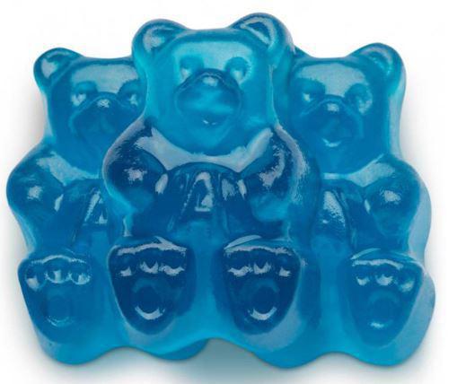 Blue Raspberry Gummy Bears – Nuts To You