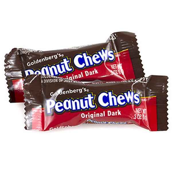 Goldenberg's Dark Chocolate Peanut Chews, Dark Peanut Chews, 4.5 lb. Bag