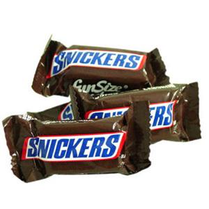 snickers fun size